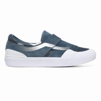 Vans Mirage EXP Pro - Miesten Slip-on kengät - Sininen/Valkoinen